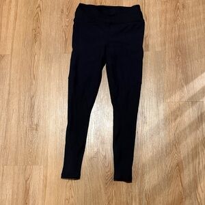 Year of Ours Ribbed Black Leggings